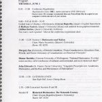 page from program for English Dictionaries in Global and Historical Context conference
