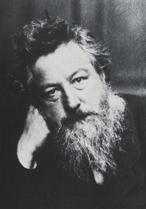 William Morris, 1834-1896. Photograph by Frederick Hollyer 1889