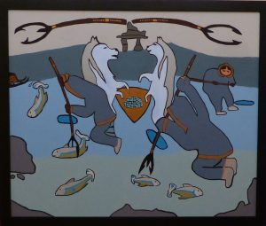 Indigenous Art in Stauffer Library 